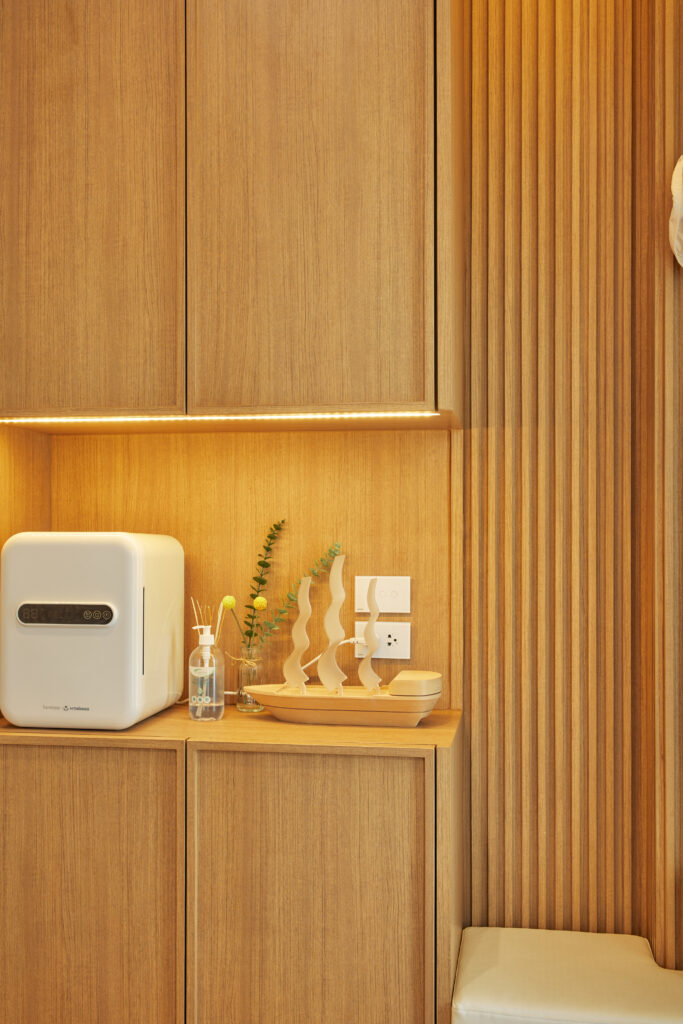 ออกแบบ Built-in ตู้รองเท้า