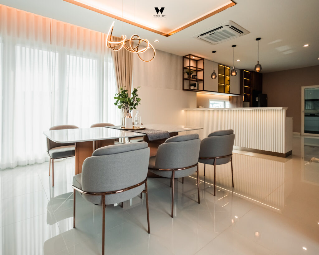 ออกแบบ Built in Modern Luxury